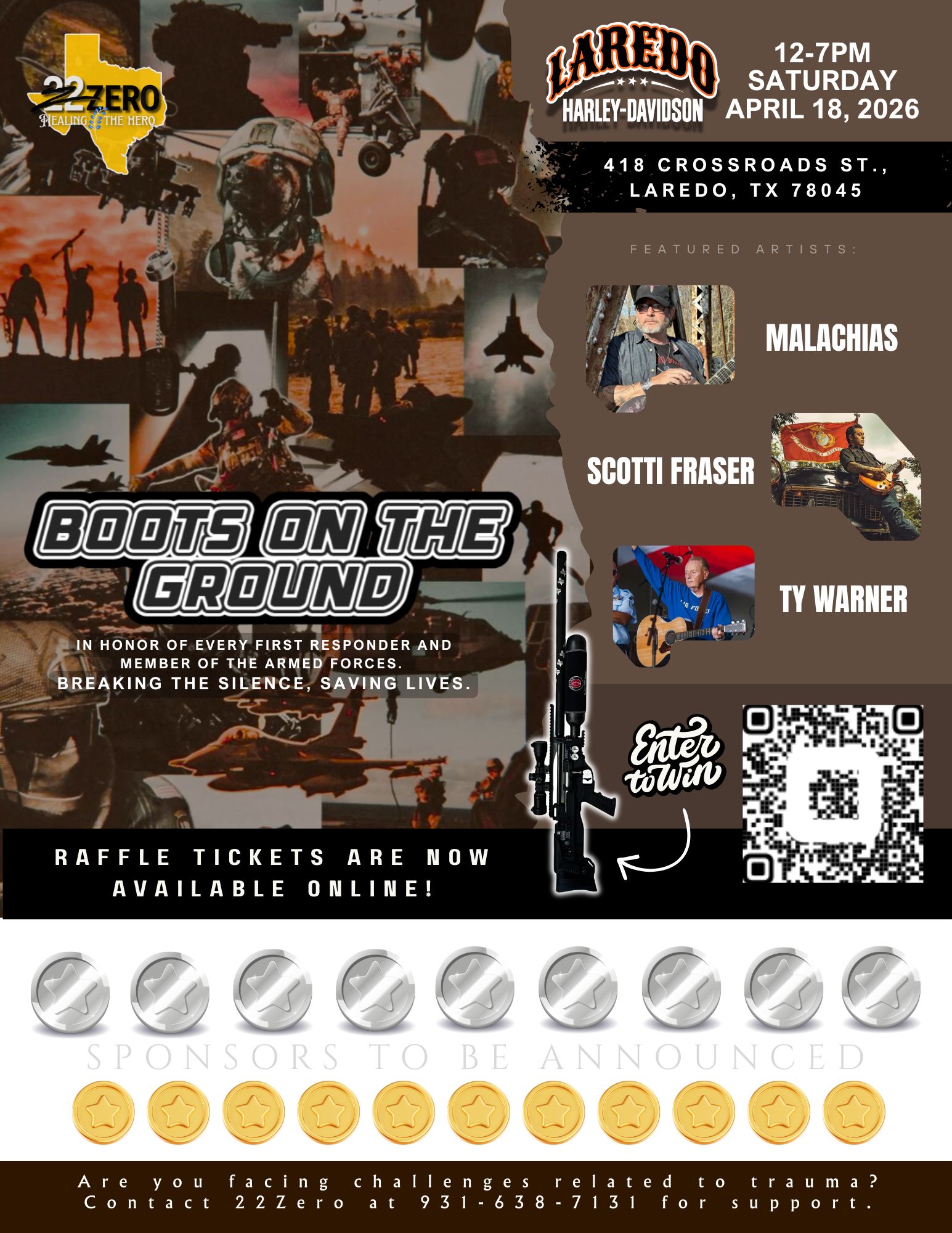 Boots on the Ground, Flyer